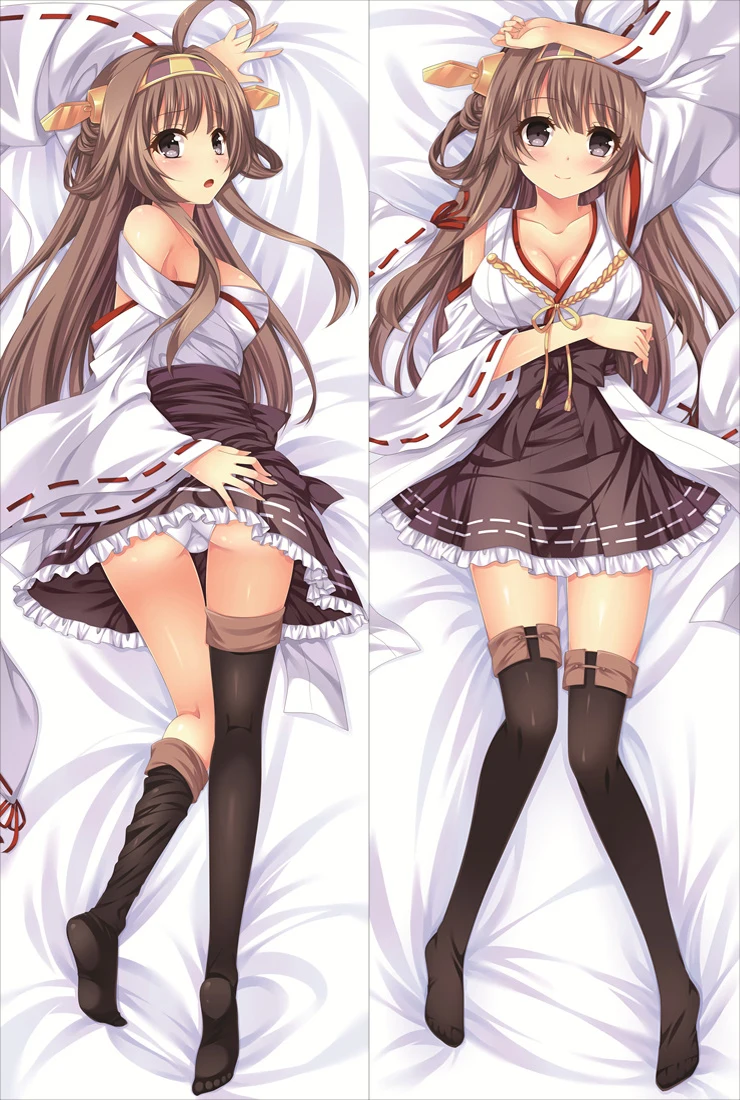 Аниме Kantai Коллекция KanColle сексуальная девушка Kongou Kongo Dakimakura наволочка для тела