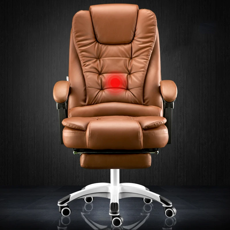 US $96.00 Computer Home Office Reclining Massage Boss Lift Turn Foot Rest Seat Chair Swive Special