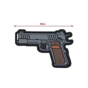 

TMC Tactical 3D PVC Mini Weapon Patch 1911 Military Airsoft Morale Patch(STG051153)