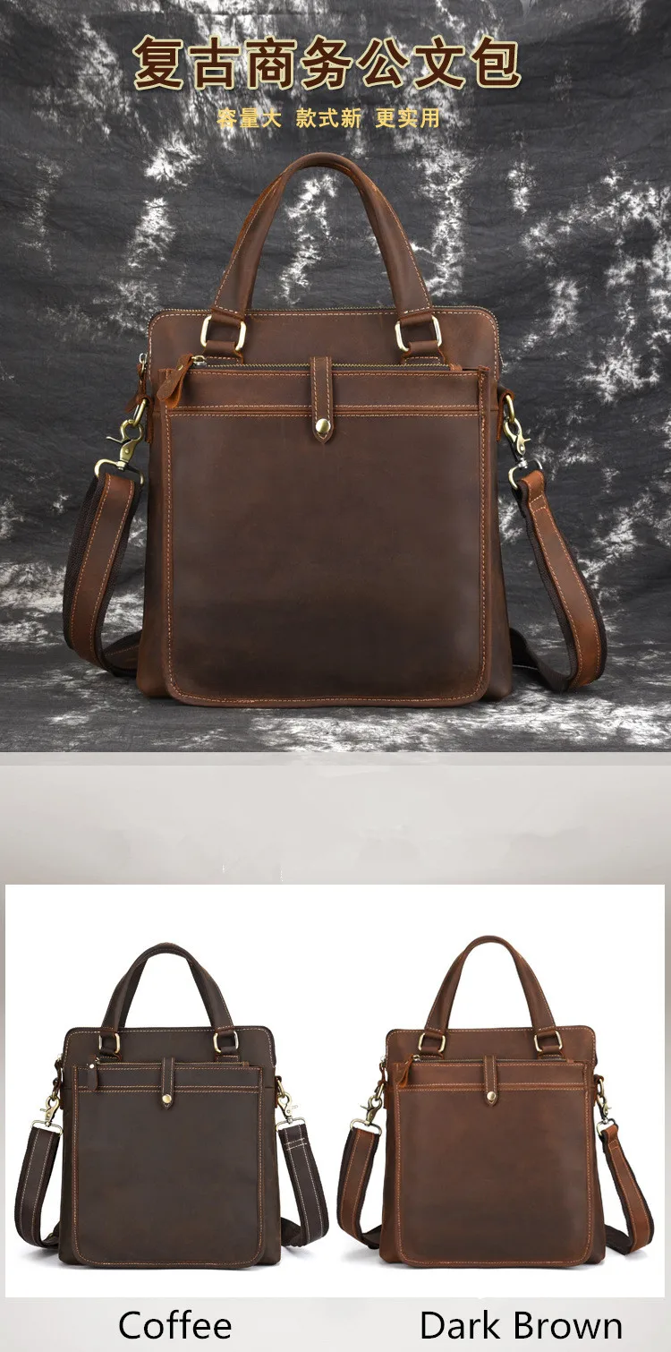 genuine leather men handbag (1)