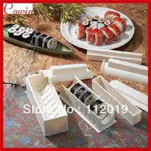 Простой DIY кухонные Суши чайник Набор форма для риса делая набор кухонных инструментов 10 шт./компл. пресс-инструмент