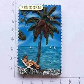 Маленький Сувенирный холодильник Benidorm | Дом и сад