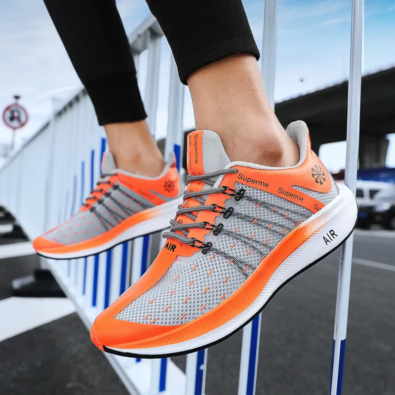 

New net face breathable light shoes