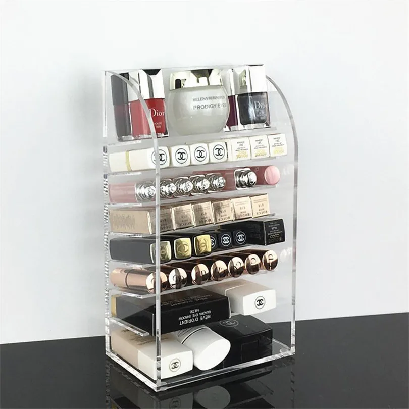 Buy Lipstick Box Acrylic Cosmetics Organizer Plastic