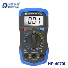 Holdпик HP-4070L цифровой измеритель емкости индуктивность Измеритель LCR