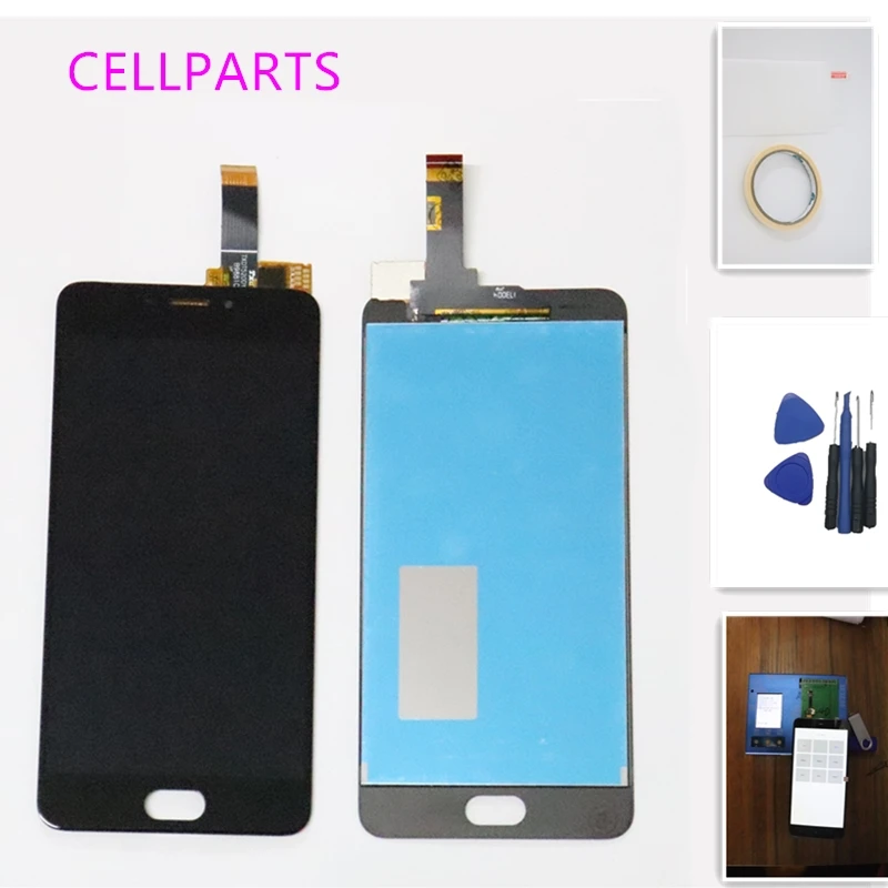CELLPARTS для Meizu MeiLan M6 M711H M711M M711Q ЖК Экран Дисплей + Touch Стекло планшета каркасные 5 2&quot |
