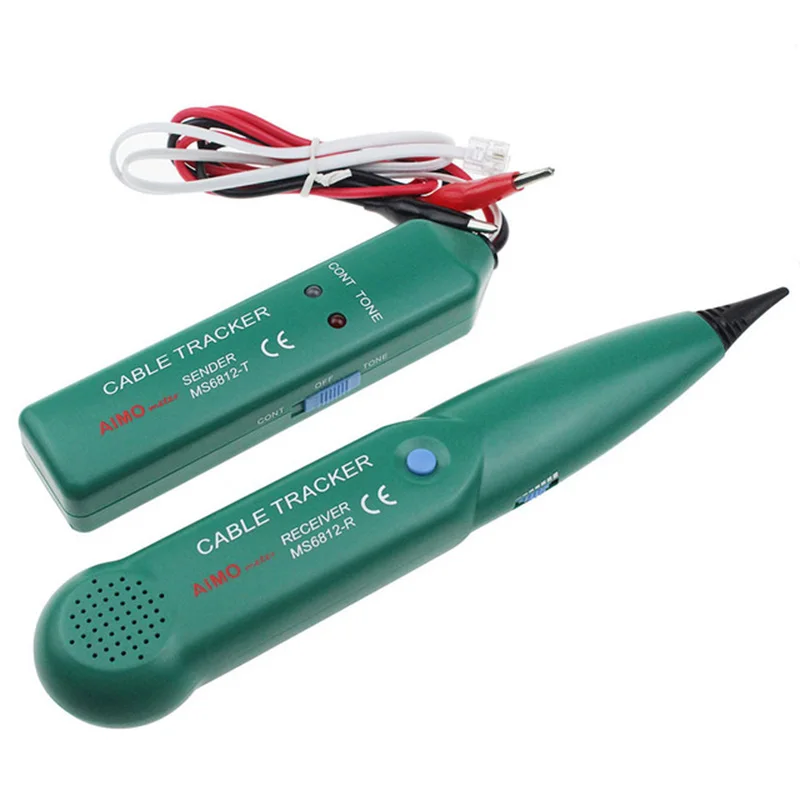  MS6812 Phone Telphone Wire Tracker LAN Tester For UTP STP Network Cable RJ45 RJ11 Line Finding Test