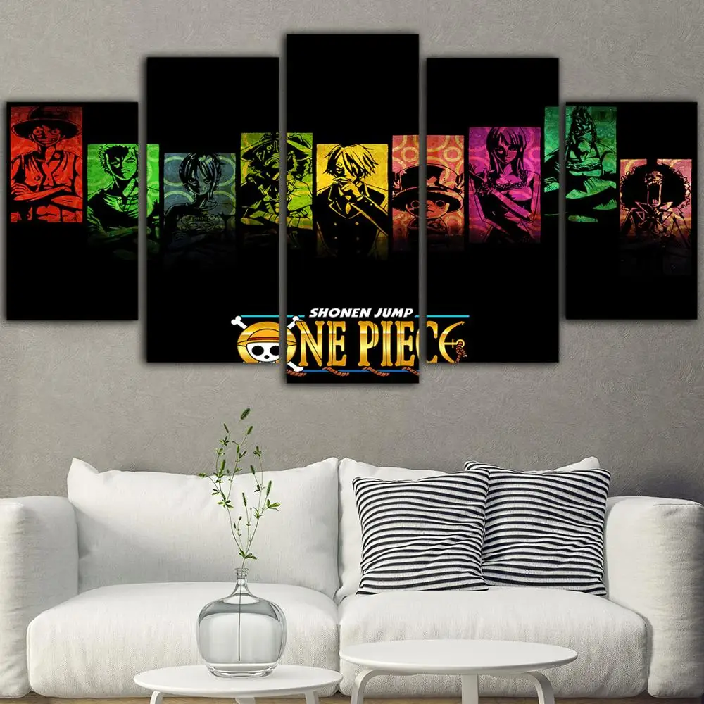 5 шт. постеры один предмет Pintura холст печать настенные фотографии Duvar tabloar Toile Peinture