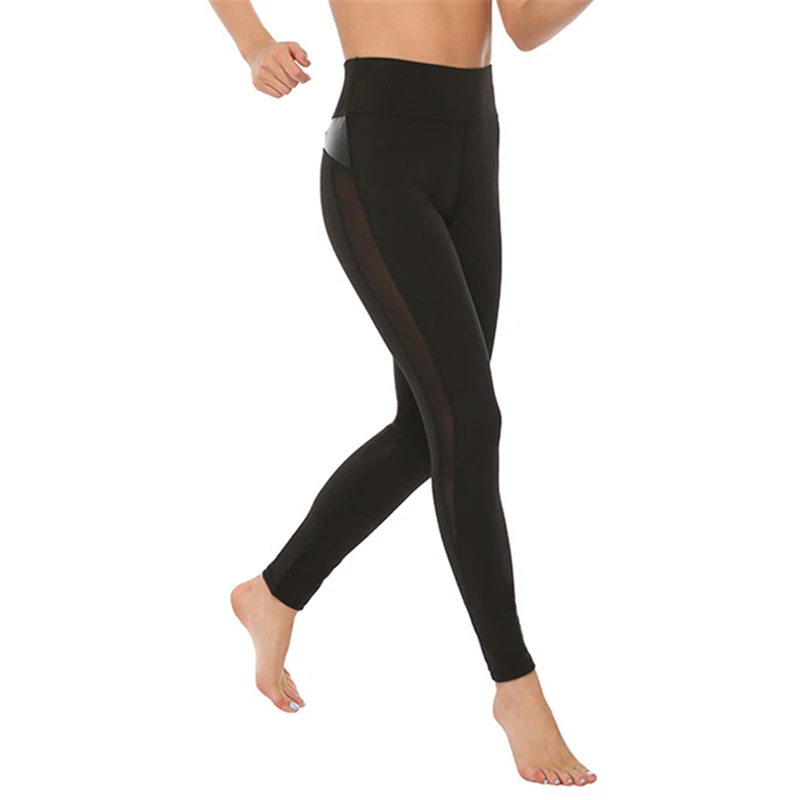 

Yoga Leggings Women Pants Mesh Gym Leggings Sport Pants Women Fitness Workout Running Tights Ropa Deportiva Mujer Gym Sportswear