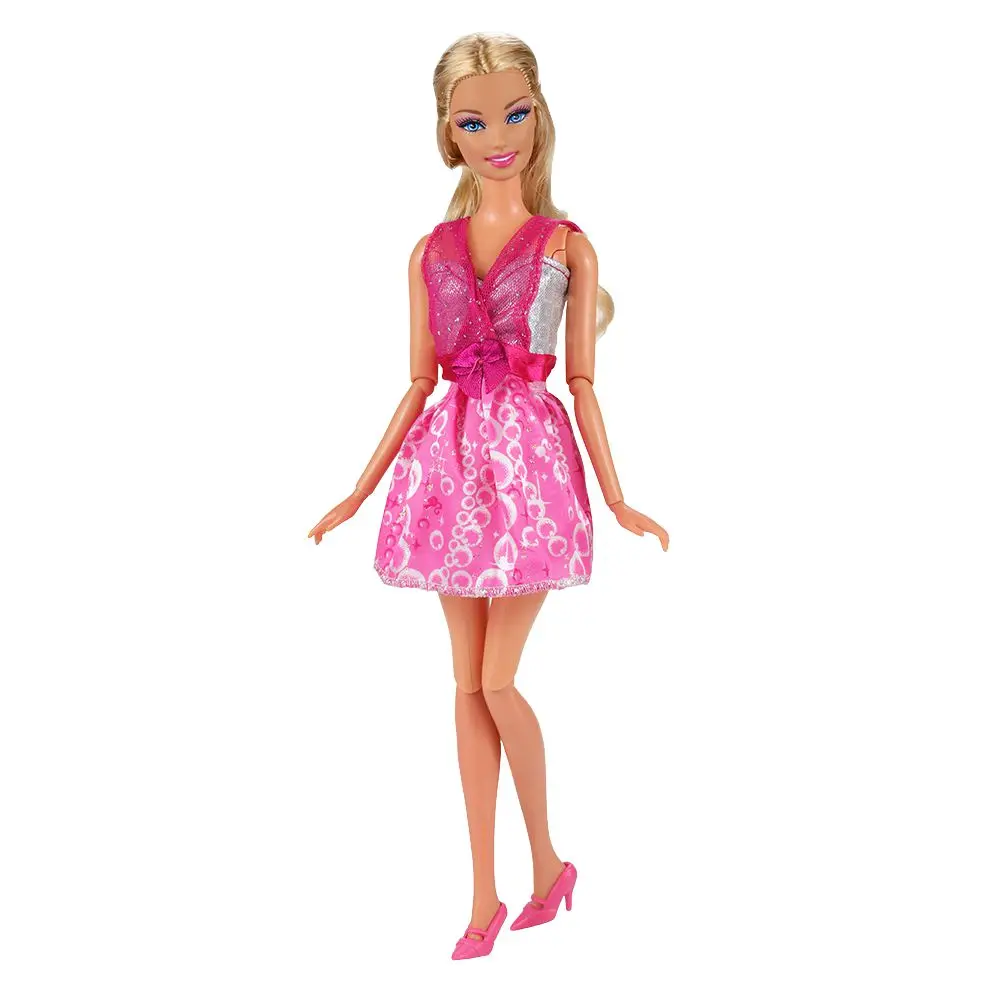Новейшая модная Милая Мини-кукольная юбка ручной работы, наряд, платье, аксессуары, одежда для куклы Барби, лучший подарок на день рождения