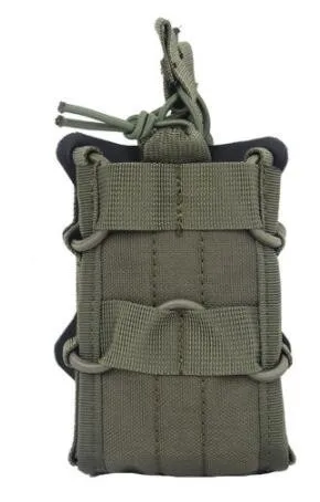 Многофункциональный Тактический Двойной аксессуар Сумка военный Вентилятор Молл маленькая сумка для спорта на открытом воздухе Карманный мешок комплект - Цвет: army green