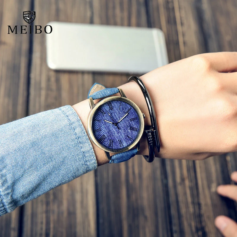 MEIBO Relojes, женские кварцевые часы с кожаным ремешком, мужские повседневные наручные часы, женские часы, женские часы