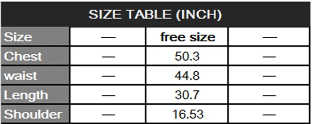size details