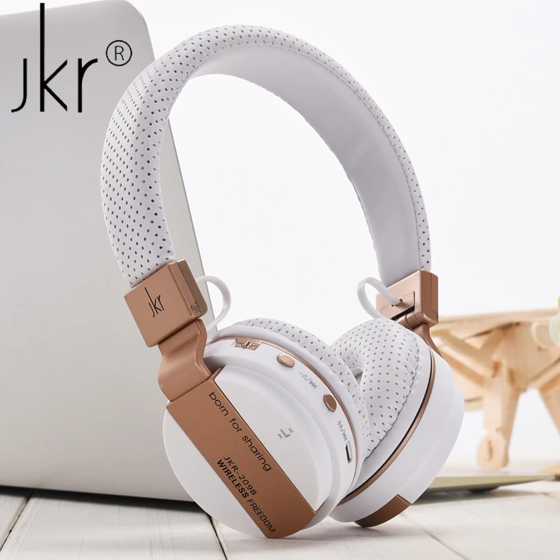 bilder für Jkr-209b drahtlose bluetooth kopfhörer klapp stereo musik headset mit mikrofon tf fm radio kopfhörer kopfhörer für smart phones pc bilder für Jkr-209b drahtlose bluetooth kopfhörer klapp stereo musik headset mit mikrofon tf fm radio kopfhörer kopfhörer für smart phones pc