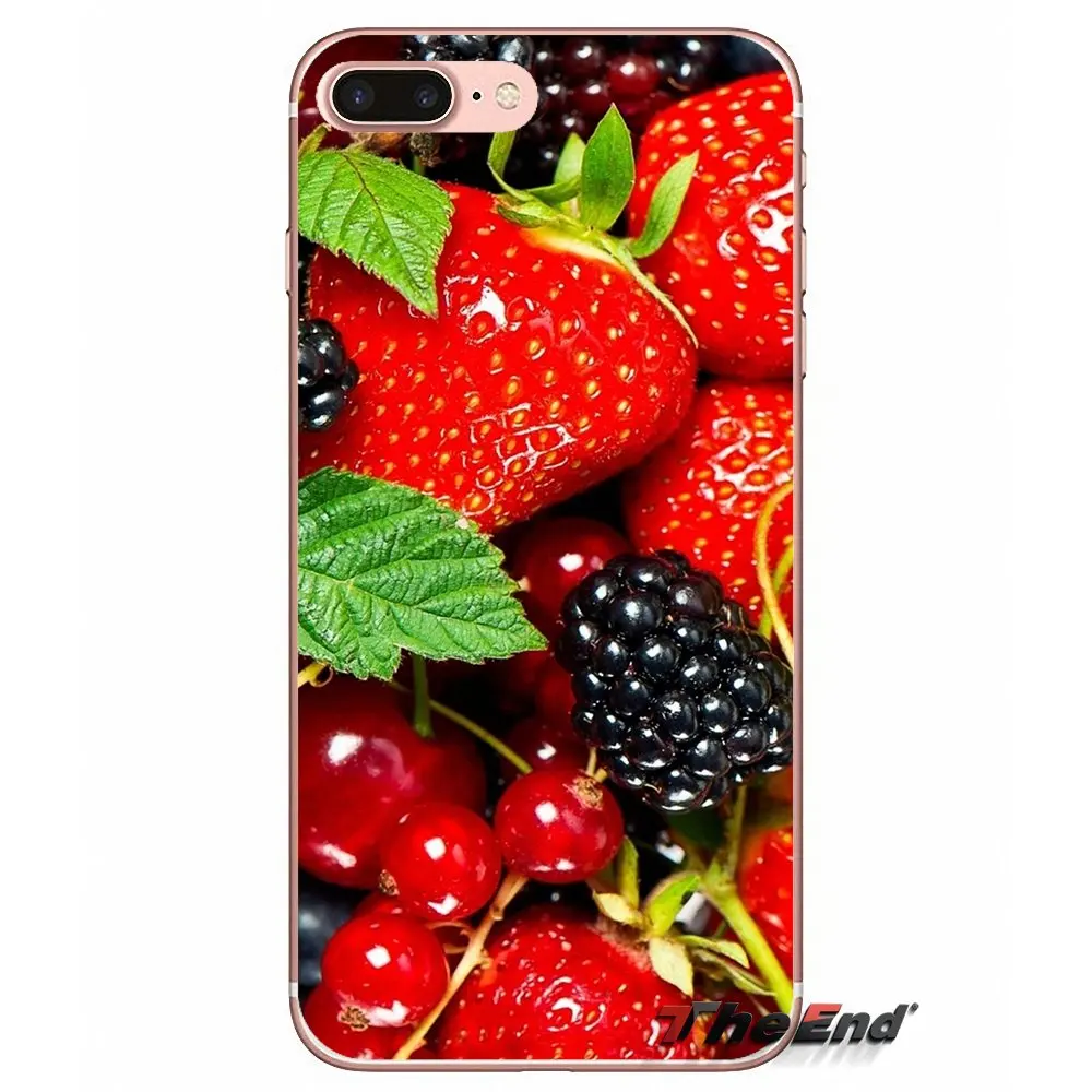 Клубничный мягкий чехол из ТПУ для мобильного телефона Xiaomi mi6 mi 6 A1 Max x 2 5X 6X Red