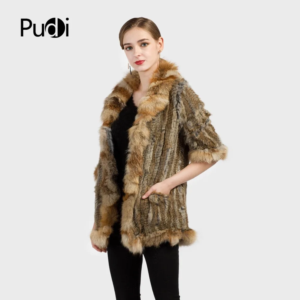 De Manteau Fourrure Col Fox Longue Réel Ceinture Véritable natural black Femmes Plus Lapin Veste Personnalisé Natural La Chaud Brown Naturel Avec Ct7017 Grey Taille qnEIxFO