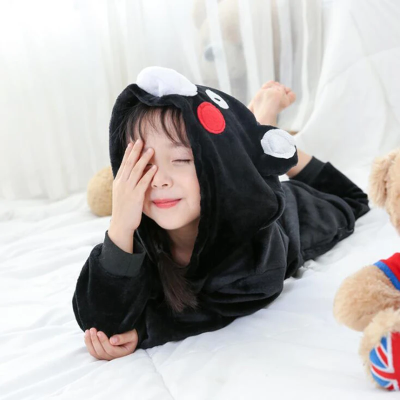 Kid Kumamoto косплей Кигуруми комбинезоны детей мультфильм аниме комбинезон костюм