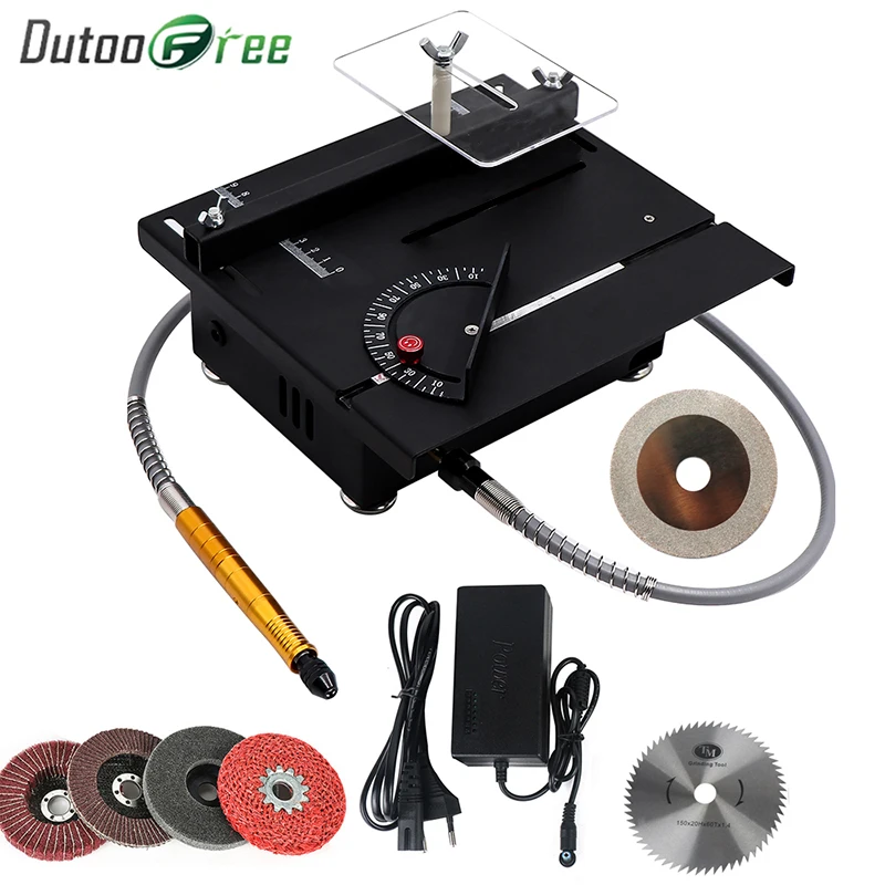 Dutoofree Multi-Function Jade Carving Machine Table Mill Small Cutting Machine Micro Table Saw Beeswax Woodworking Polishing Dutoofree Multi-Function Jade Carving Machine Table Mill Small Cutting Machine Micro Table Saw Beeswax Woodworking Polishing