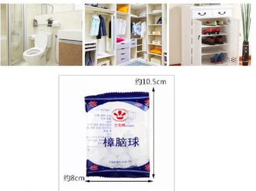 Bagged camphor ball Insect proof mothproof camphor ball wardrobe insect repellent deodorant room damp proof mildew proof  (1)