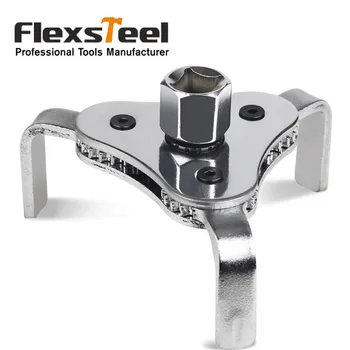 Auto 3 Jaw Oil Filter Wrench Car Repair Tools Adjustable Two Way Oil Filter Wrench 3 Jaw Remover Tool For Car Trucks 62-102mm