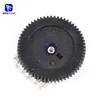 10PCS/Lot Volume Wheel Gear Potentiometer A10K 10K Ohm 5 Pin Single Linear Dial Wheel Potentiometer Stereo Volume Level Control ► Photo 2/5