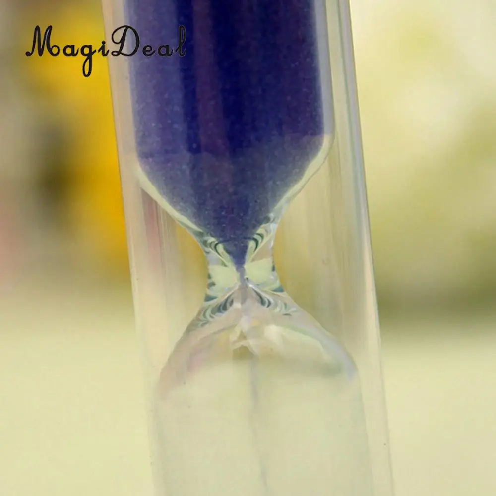 Crystal Glass Sandglass Hourglass Toothbrush Timer Counter 3 Minutes Countdown Xmas Gift Kids Toy