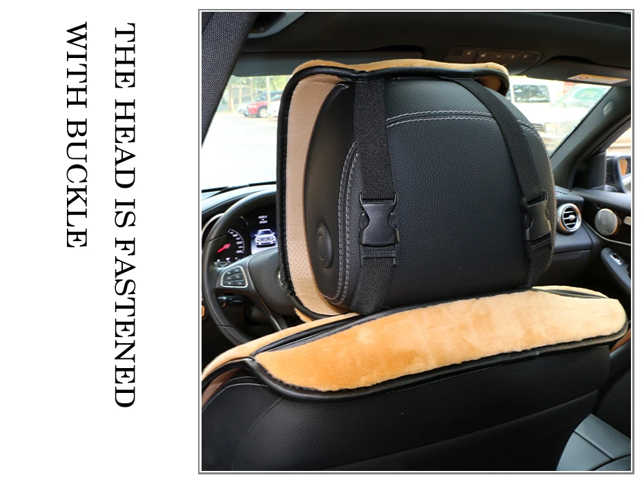 Short Plush Front Seat Cushion (6)