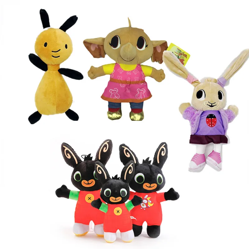 Forest Animal Friends Bing Bunny Toy Red Bunny Rabbit Bear Panda Fox Elephant T