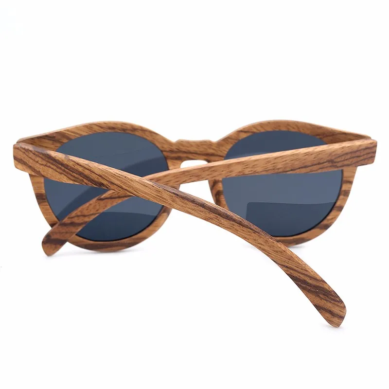 BOBO BIRD, мужские винтажные деревянные бамбуковые солнцезащитные очки, поляризационные, с зеркальным покрытием, женские, Зебра, дерево, солнцезащитные очки, gafas de sol hombre