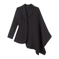 New Europe and the deconstruction cutting three dimensional waist suit vest cloak Stitching coat