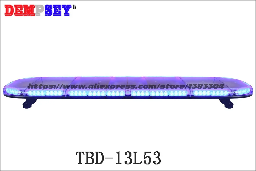 TBD-13L58 высокого качества супер яркая 59 ''красная и Янтарная светодиодная сигнальная лампочка, аварийная/Полицейская мигалка, автомобильная крыша вспышка стробоскоп