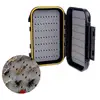 Portable Fishing baits case Waterproof Dual-Layer Fly Fishing Bait Storage Case Box ► Photo 2/6