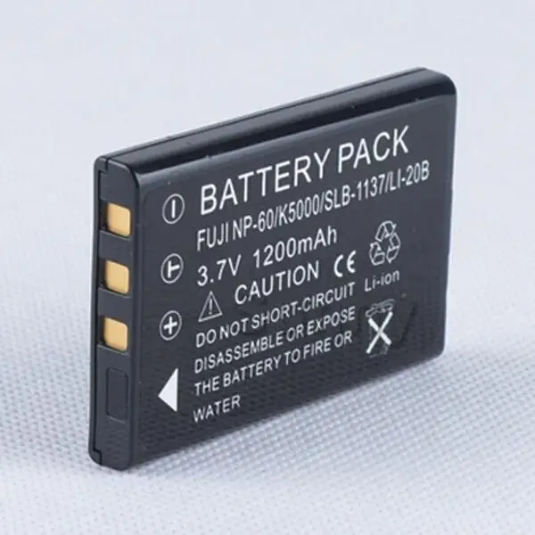 2x Pack - Batterie + chargeur HP Photosmart R837 avec adaptateurs voiture  et UE - Remplacement pour batterie et chargeur d'appareil photo numérique HP  L1812A (1200mAh, 3.7V, Lithium-Ion) 