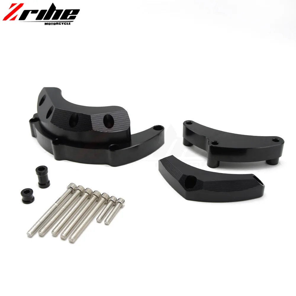 For Motorcycle CNC Aluminum Engine Guard Case Slider Engine Cover For YAMAHA MT-09 MT09 FZ09 FZ-09 2013- 2016 2014 2015 2016