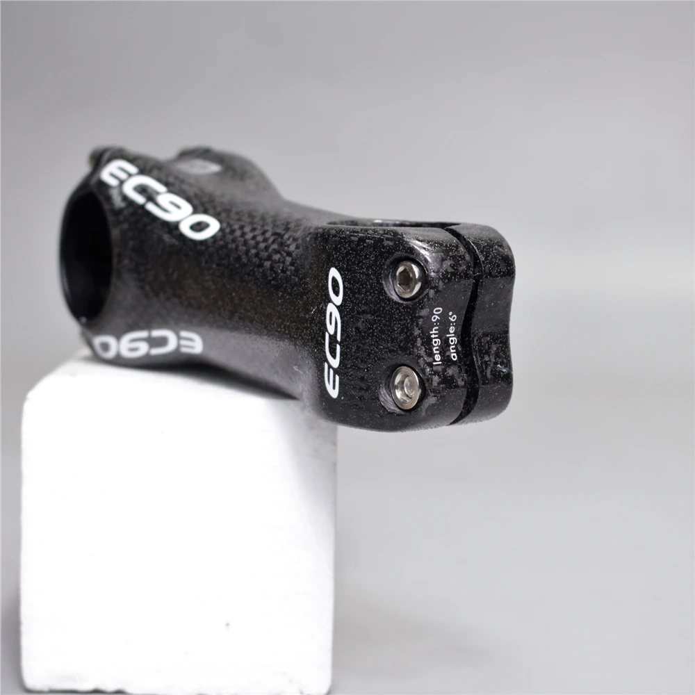 EC90 3K Anti-slip Particles Carbon Road Stem Carbon Fiber MTB Mountain Bicycle Bike Stems Riser Rod 31.8-28.6mm  (2)