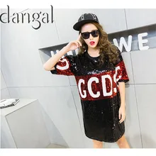 Футболка с блестками модная футболка в стиле хип-хоп с блестящими буквами Футболка с коротким рукавом женская уличная футболка для сценических танцев Клубные вечерние футболки