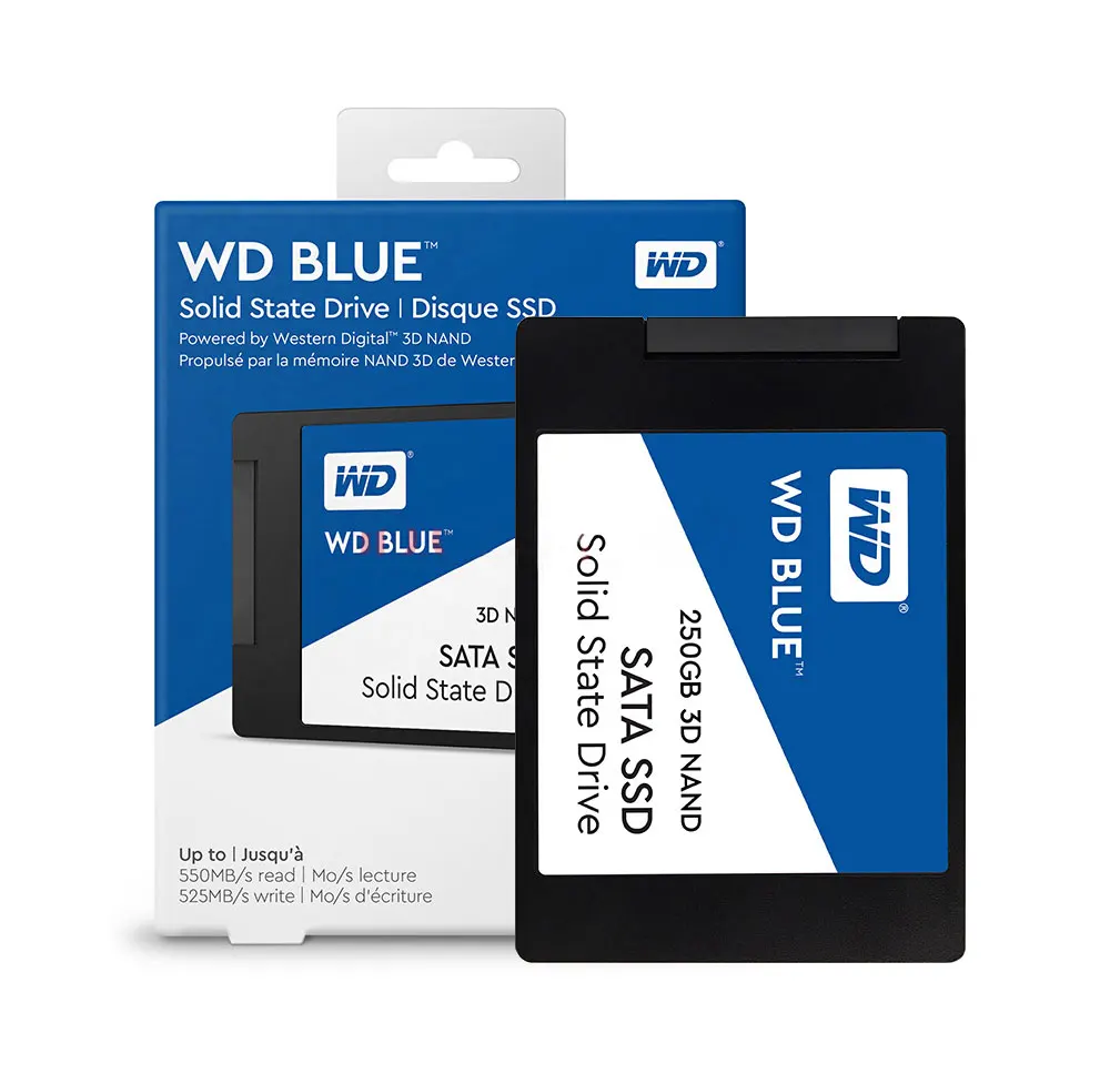 Western Digital Новый WD синий 250 ГБ SSD interne твердотельный диск мажор 250 SATA 6 Гбит/с 2,5 "WDS250G2B0A 3D NAND SATA SSD 250