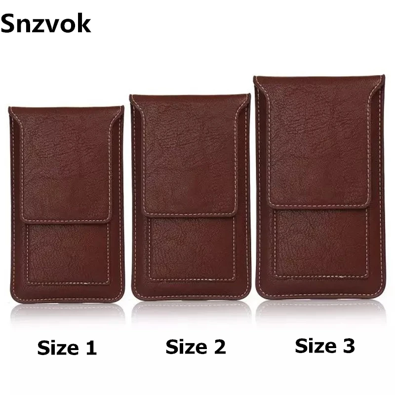 Snzvok многофункциональный флип Гибкая кобура монтажный кожаный чехол для