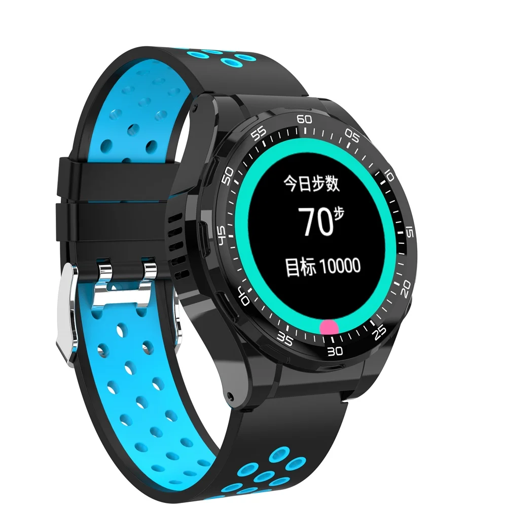 Blue 696 M15 Смарт-часы Android 6,0 MTK6737 поддержка 4G sim-карты WiFi gps Bluetooth smartwatch сердечного ритма шагомер IP67 водонепроницаемый - Цвет: Blue