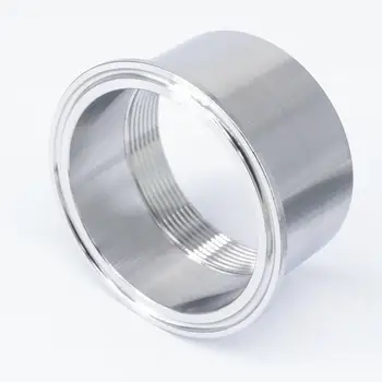 

2-1/2" BSPT Female x 3" Tri Clamp 304 Stainless Steel Sanitary Ferrule Clamp Pipe Fitting Connector Homebrew