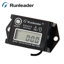 Счетчик моточасов Тахометр для газового двигателя Уход мотоциклов jet ski ATV Лодка Dirt Квадроцикл велосипед ямы снегоход