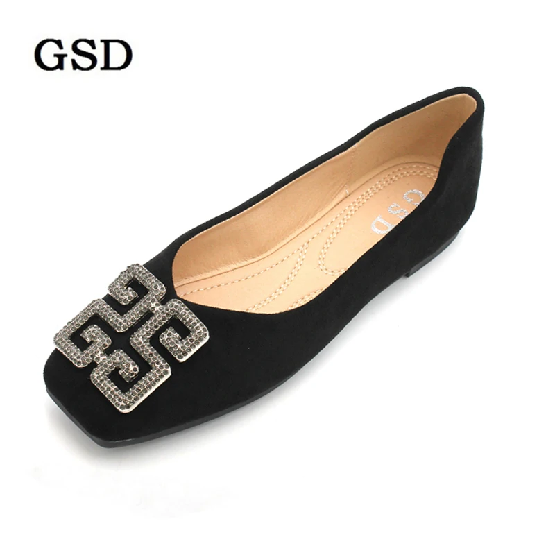 

New Summer Women Flats Plus Size Party Boat Shoes Ballet Flats Suede Casual Loafers Shoes Woman Zapatos de mujer