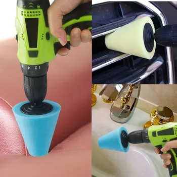 

Shank Sponge Cone Metal Polishing Foam 80mm Burnishing Foam Sponge Polishing Cone Shaped Buffing Pads