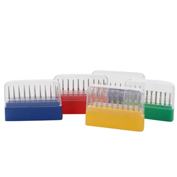

50pcs Dental Diamond Burs Durable Drill Dental Burs for High Speed Handpiece Durable Dental Tools Dentistry Lab