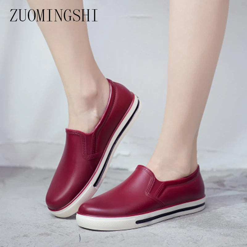 

Rain Boots Women Bot Winter Fishing Boots Work Antiskid Rubber Shoes Warm Galoshes Waterproof Shoes Rain Shoes Snow Boots