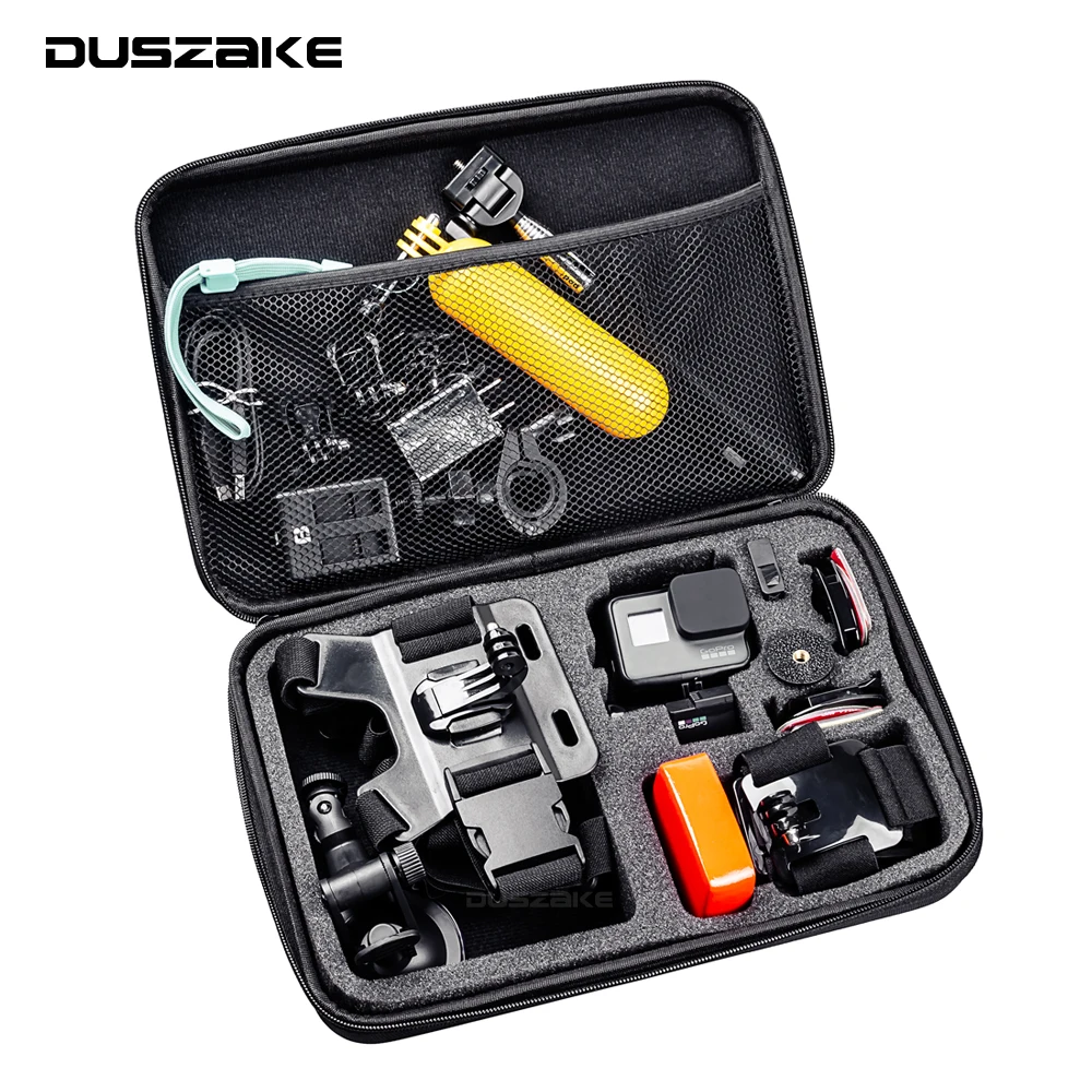 

DUSZAKE CR03 Accessories For Gopro Hero 5 6 Bag For GoPro Accessories For Gopro Hero 5 Case For Go pro Hero 6 Xiaomi Yi Eken H9