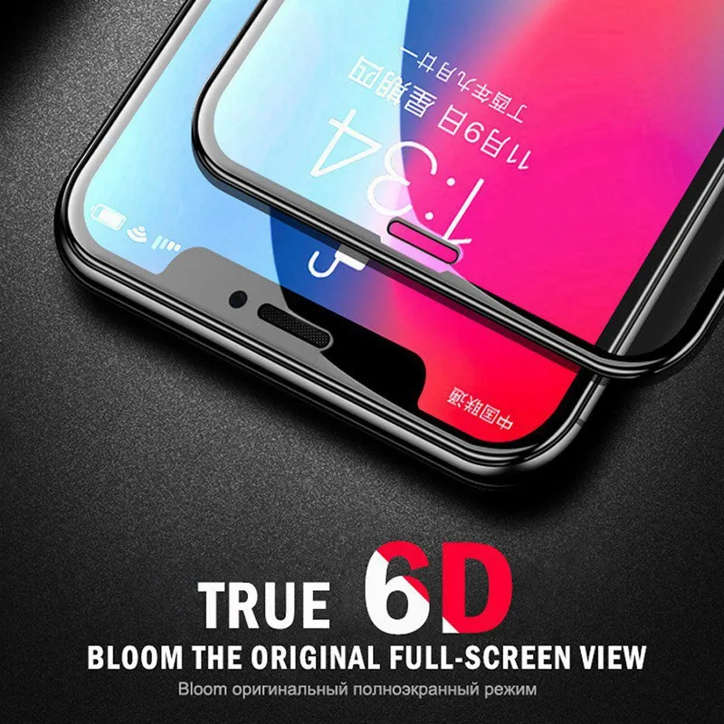Закаленное стекло 6D для Xiaomi Mi 9 Pro 9T A3 Lite SE CC9 e Pocophone F1 Защитное Redmi 8 8A K20 S2 7 7a|Защитные