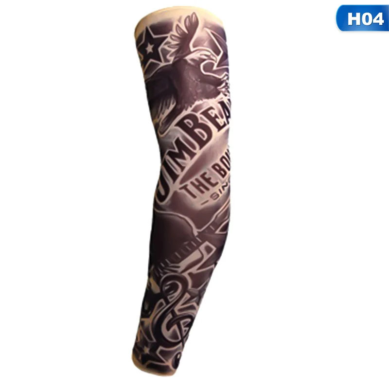 1 шт. эластичные рукава временные 3D татуировки рукава боди-арт чулки Sleevelet Прохладный для боди-арта грелки для мужчин женщин