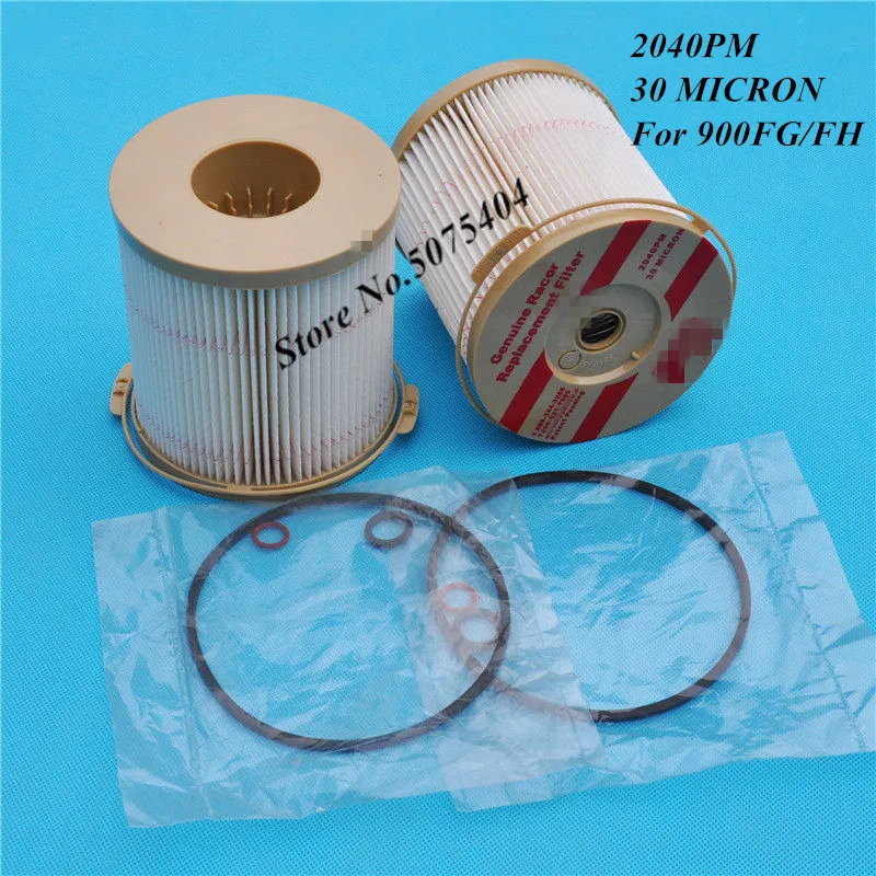

2040PM TM P552040 Filter Element for 900FG/FH Diesel Engine Fuel Filter Water Separator Replacement Truck Kit 30 Micron Racor