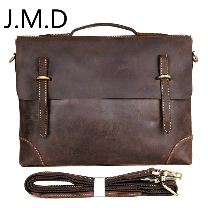 J.M.D 2019 Новое поступление 100% Отлично пояса из натуральной кожи для мужчин ноутбук сумка Портфели Сумка 2 вида стилей 7228